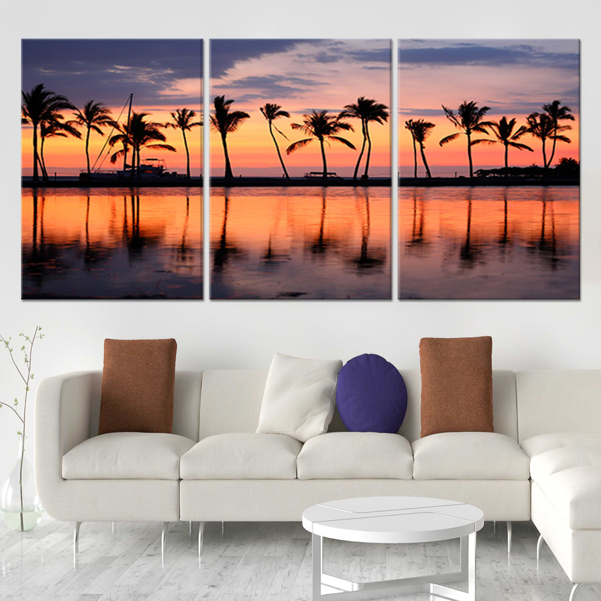 Hawaii Sunset Beach Wall Art-Stunning Canvas Prints