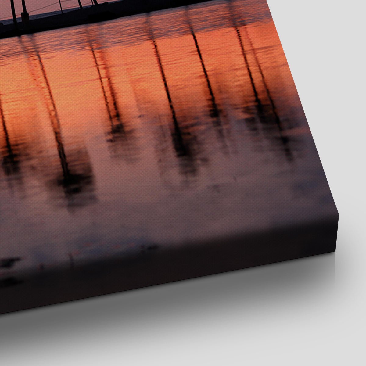 Sunset Beach Palms Wall Art Canvas-Stunning Canvas Prints