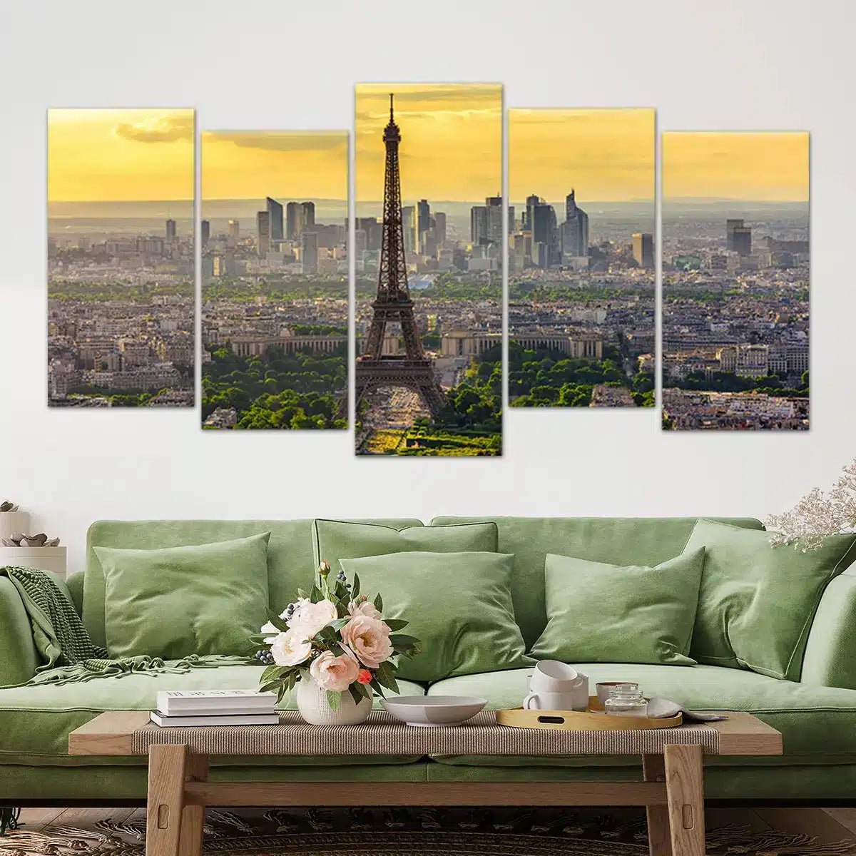 Paris Skyline Wall Art Canvas-Stunning Canvas Prints