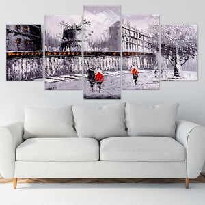 Paris Street Wall Art Canvas-Stunning Canvas Prints