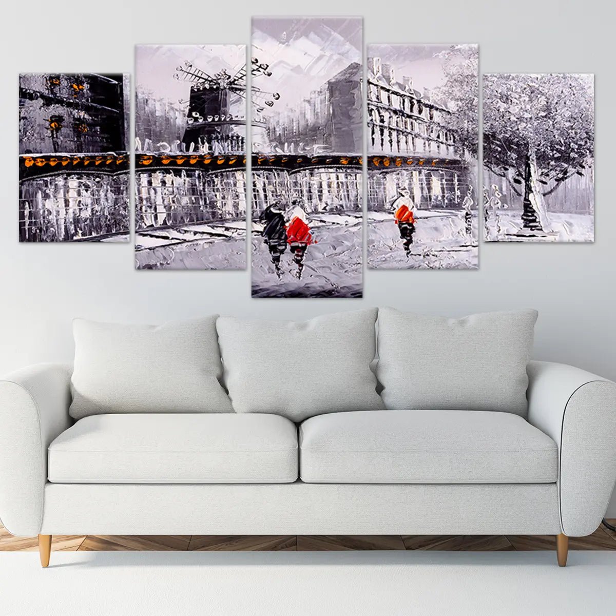 Paris Street Wall Art Canvas-Stunning Canvas Prints