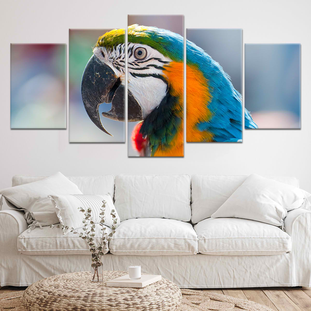 Parrot Portrait Wall Art-Stunning Canvas Prints