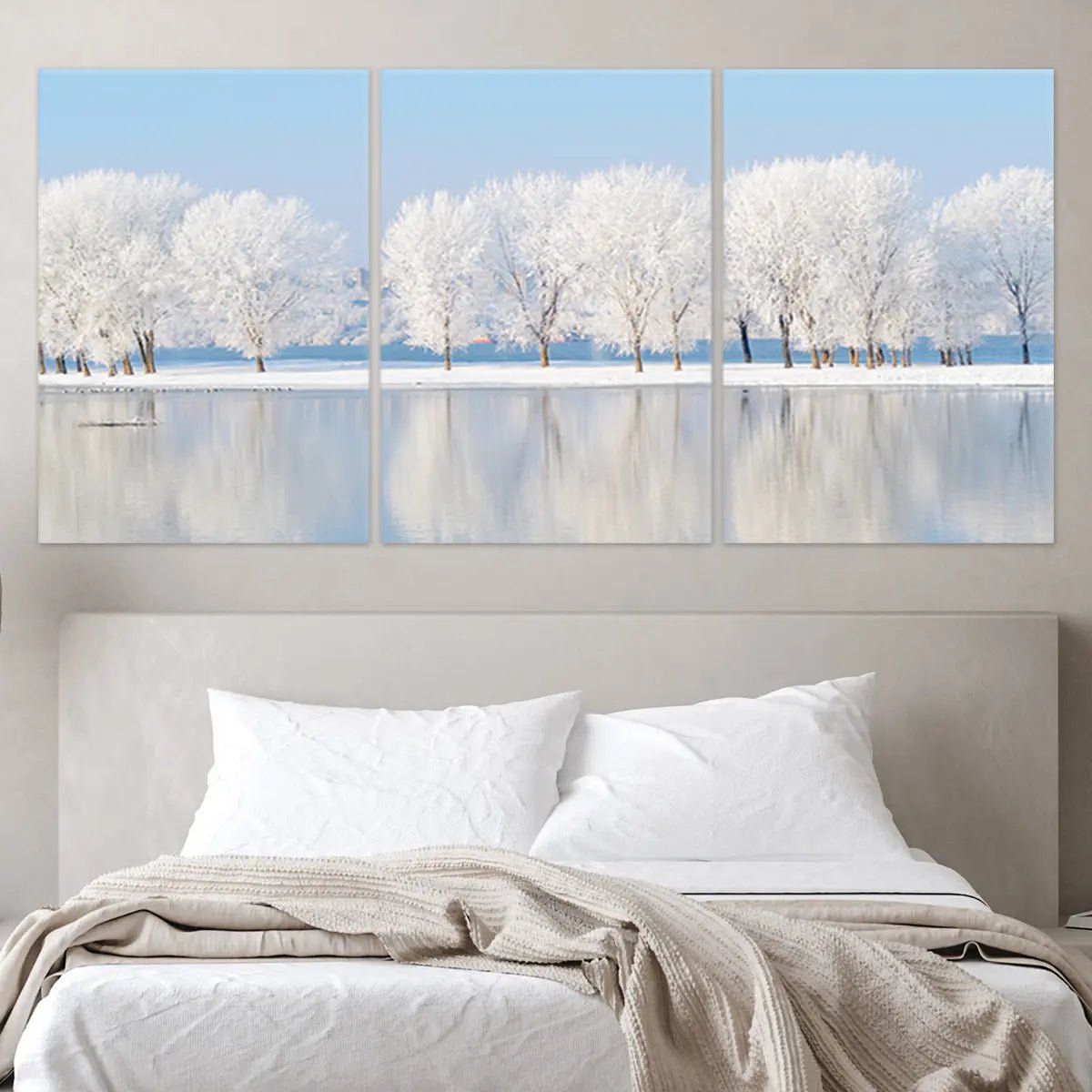 Peaceful Winter Scene Wall Art-Stunning Canvas Prints