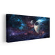 Planets And Galaxy Canvas Wall Art