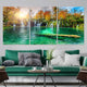Autumn Forest Waterfall Wall Art Canvas-Stunning Canvas Prints