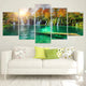 Autumn Forest Waterfall Wall Art Canvas-Stunning Canvas Prints