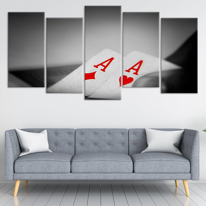 Poker Aces Wall Art Canvas Print-Stunning Canvas Prints
