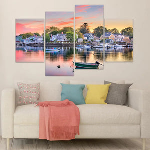 Portsmouth Skyline Wall Art Canvas-Stunning Canvas Prints