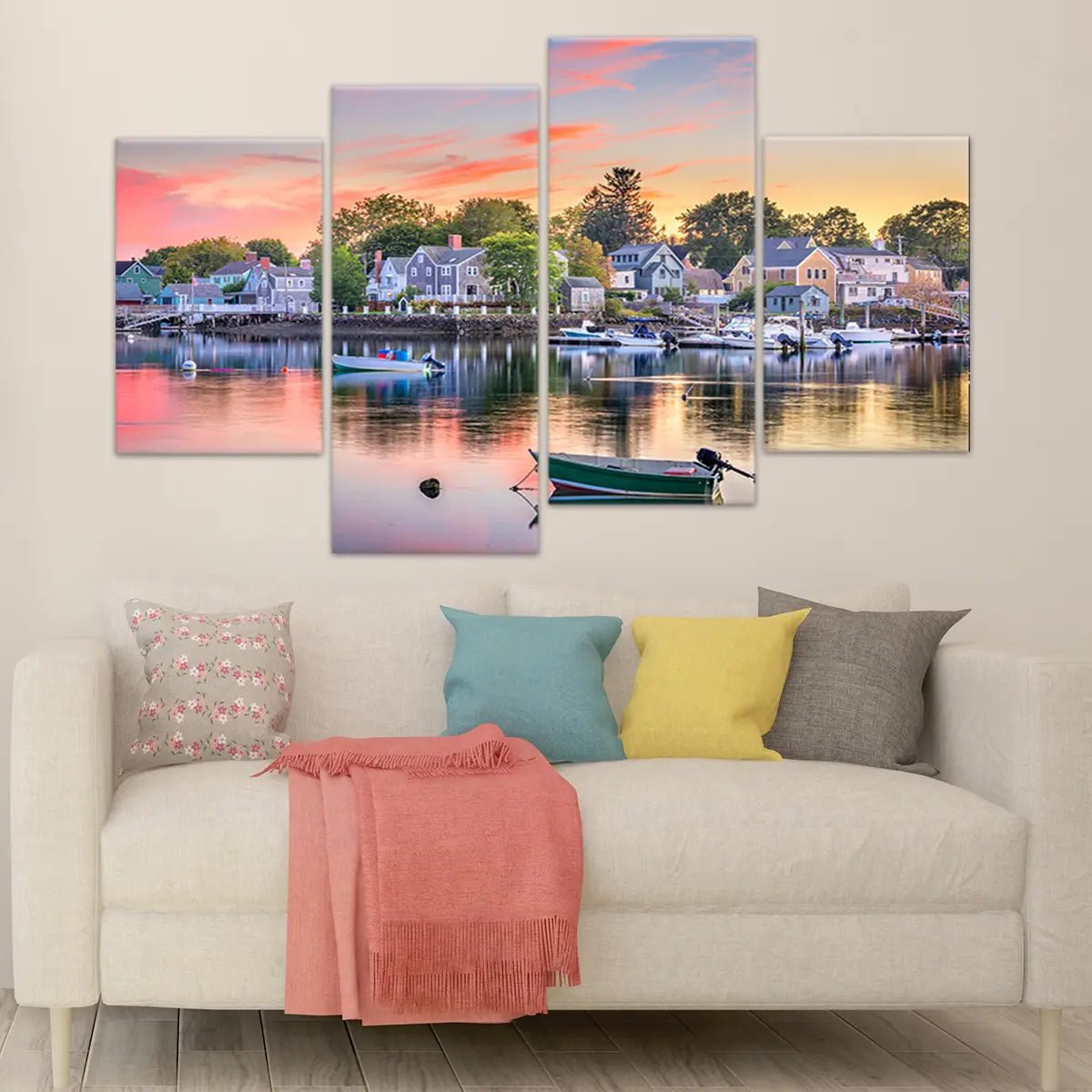 Portsmouth Skyline Wall Art Canvas-Stunning Canvas Prints