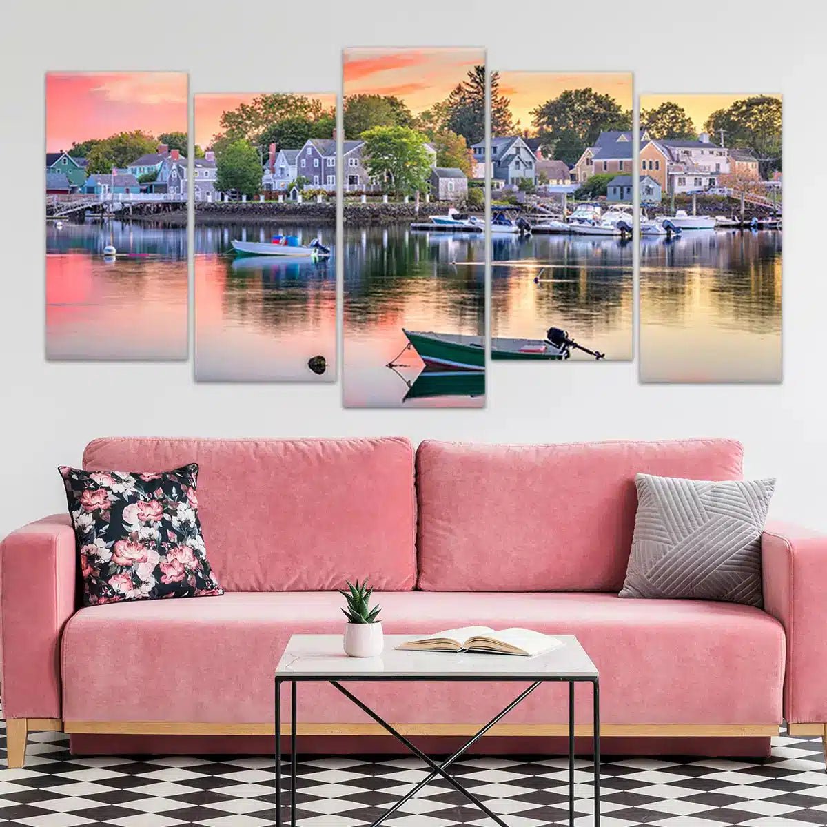 Portsmouth Skyline Wall Art Canvas-Stunning Canvas Prints