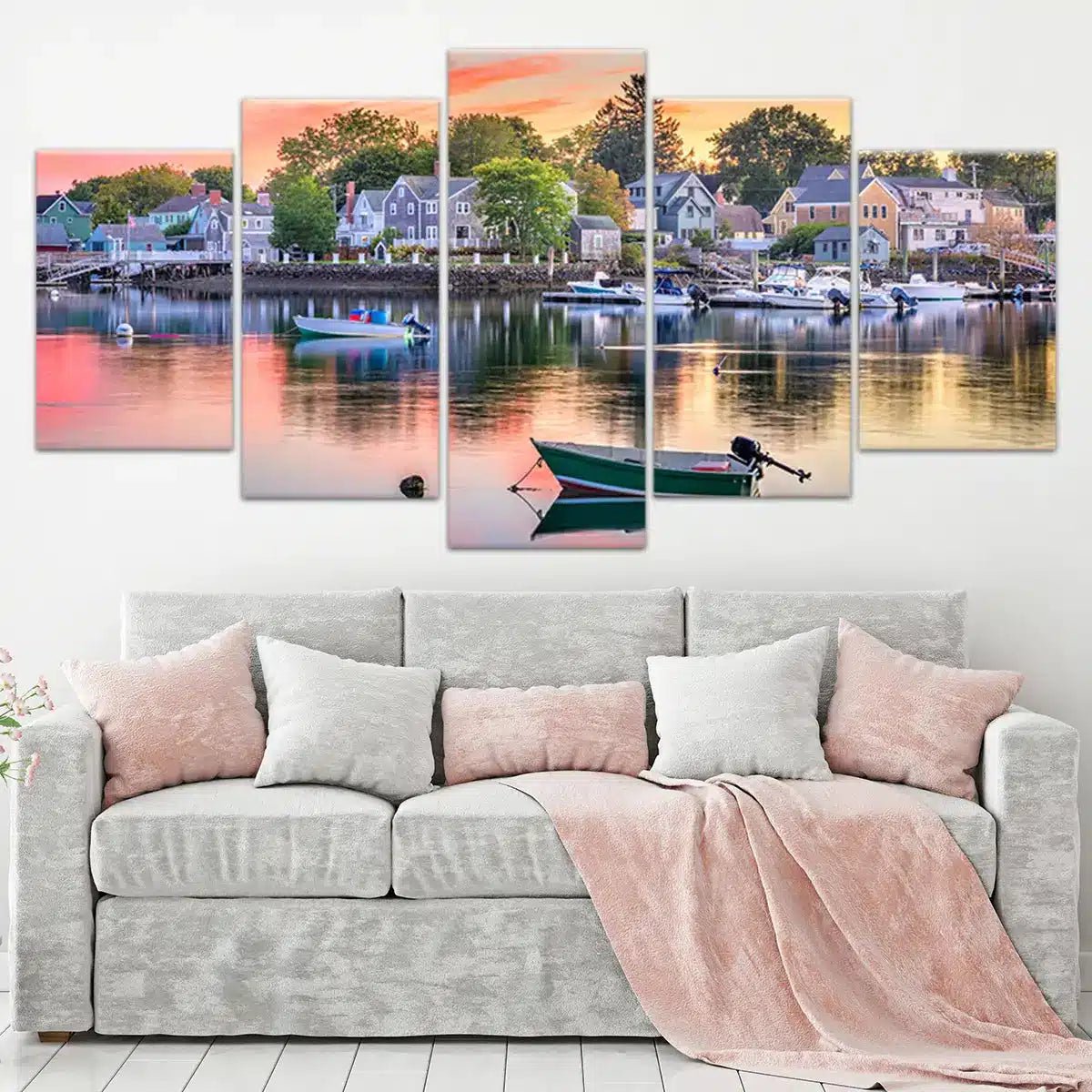 Portsmouth Skyline Wall Art Canvas-Stunning Canvas Prints