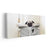 Pug Dog Sitting On Toilet Wall Art-Stunning Canvas Prints
