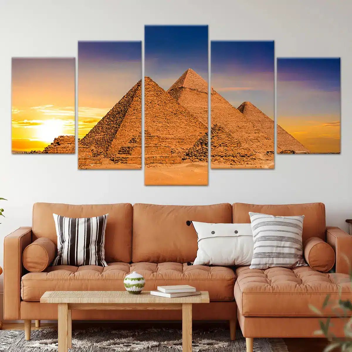 Pyramids Of Giza Wall Art Canvas-Stunning Canvas Prints