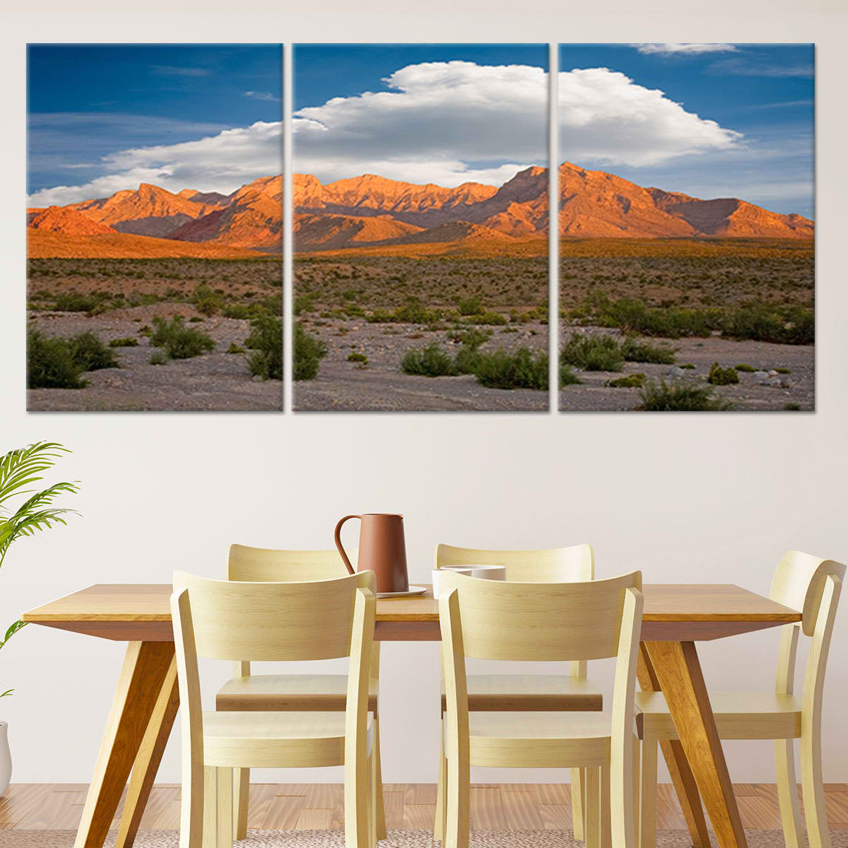 Red Rock Canyon Wall Art Canvas