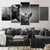 Black And White Rhino Wall art-Stunning Canvas Prints