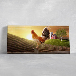 Rooster Chicken Wall Art Canvas-Stunning Canvas Prints