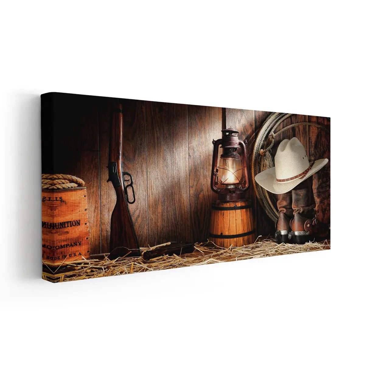 Rodeo Equipment Wall Art Canvas Print-Stunning Canvas Prints