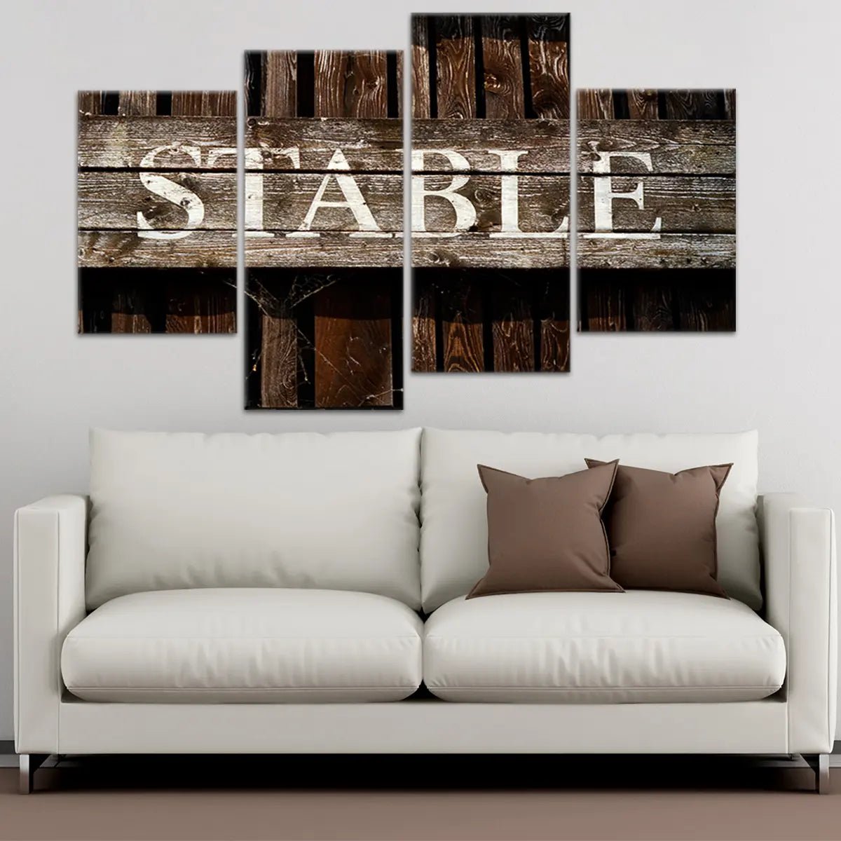 Horse Stable Sign Wall Art Canvas Print-Stunning Canvas Prints