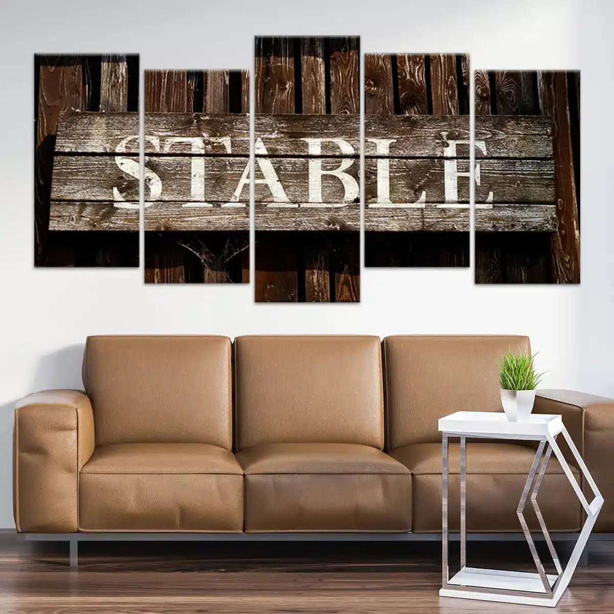 Horse Stable Sign Wall Art Canvas Print-Stunning Canvas Prints