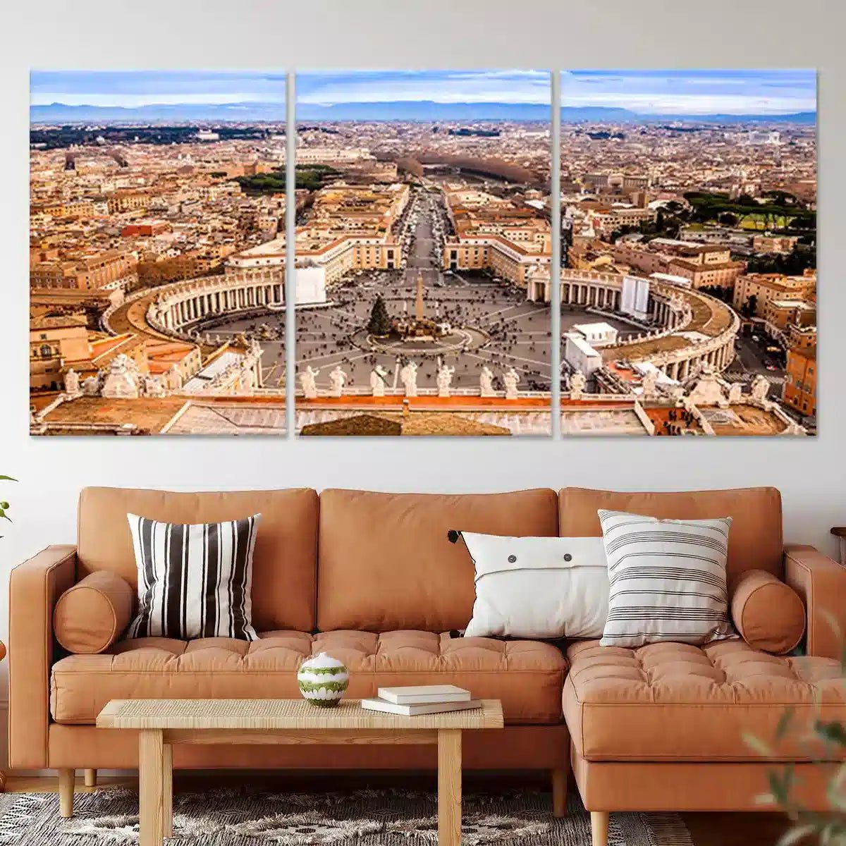 Saint Peter's Square Skyline Wall Art-Stunning Canvas Prints