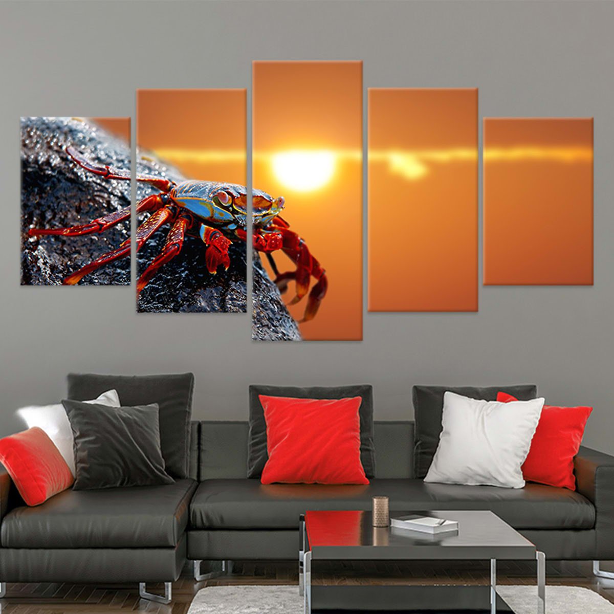 Sally Lightfoot Crab Wall Art Canvas-Stunning Canvas Prints