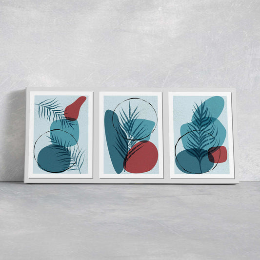 Scandinavian Abstract Palm Wall Art-Stunning Canvas Prints
