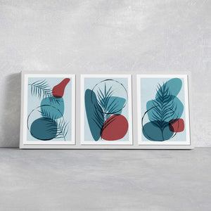 Scandinavian Abstract Palm Wall Art-Stunning Canvas Prints