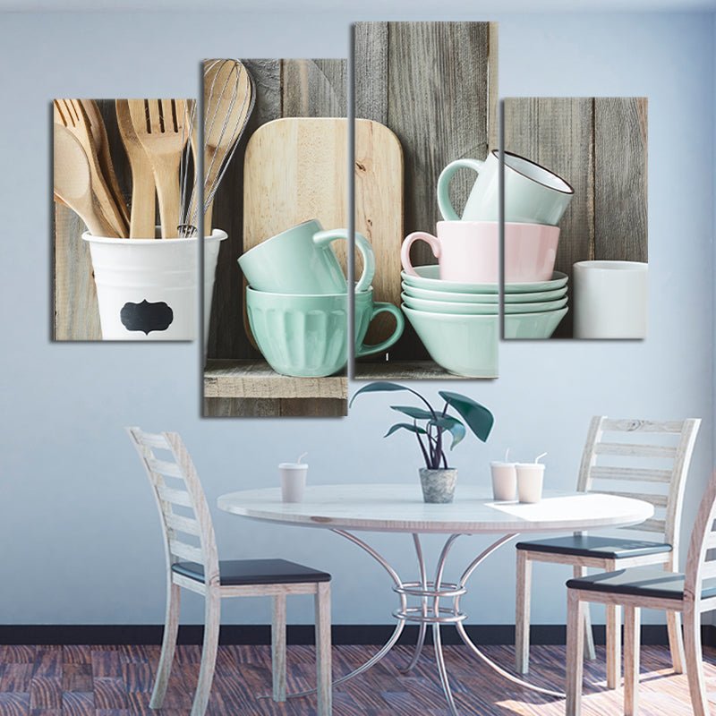 Shabby Chic Kitchen Wall Art Canvas Print-Stunning Canvas Prints