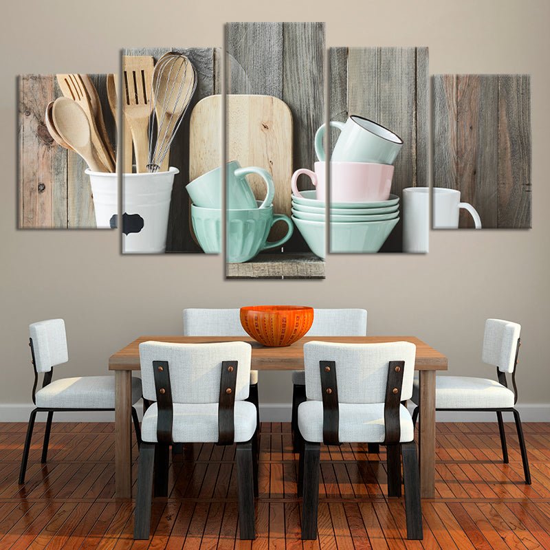 Shabby Chic Kitchen Wall Art Canvas Print-Stunning Canvas Prints