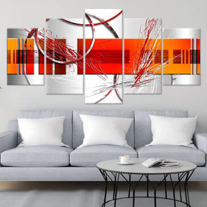 Vibrant Abstract Wall Art For Living Room-Stunning Canvas Prints