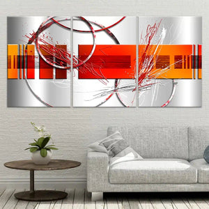 Vibrant Abstract Wall Art For Living Room-Stunning Canvas Prints