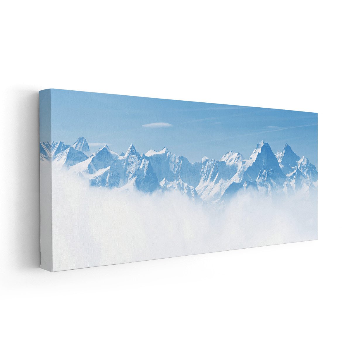 Snow Mountain Peaks Wall Art