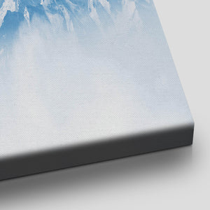 Snowy Mountain Peaks Wall Art Canvas-Stunning Canvas Prints