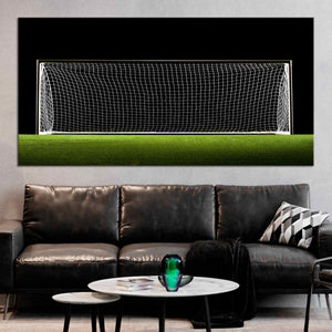 Soccer Goal Wall Art Canvas Print-Stunning Canvas Prints