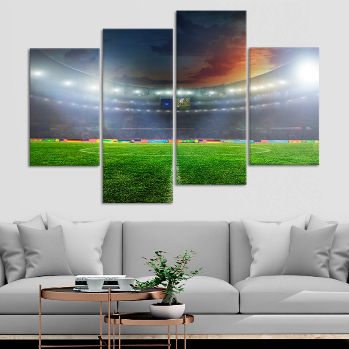 Soccer Stadium Wall Art Canvas Print-Stunning Canvas Prints
