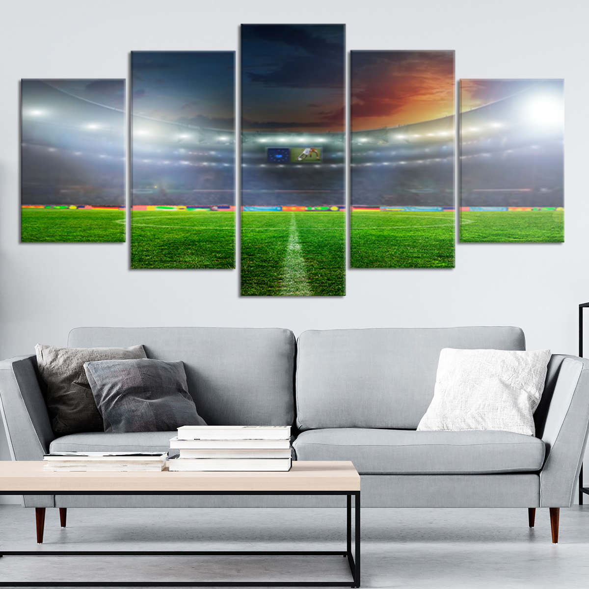 Soccer Stadium Wall Art Canvas Print-Stunning Canvas Prints