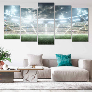 Soccer Arena Wall Art Canvas print-Stunning Canvas Prints