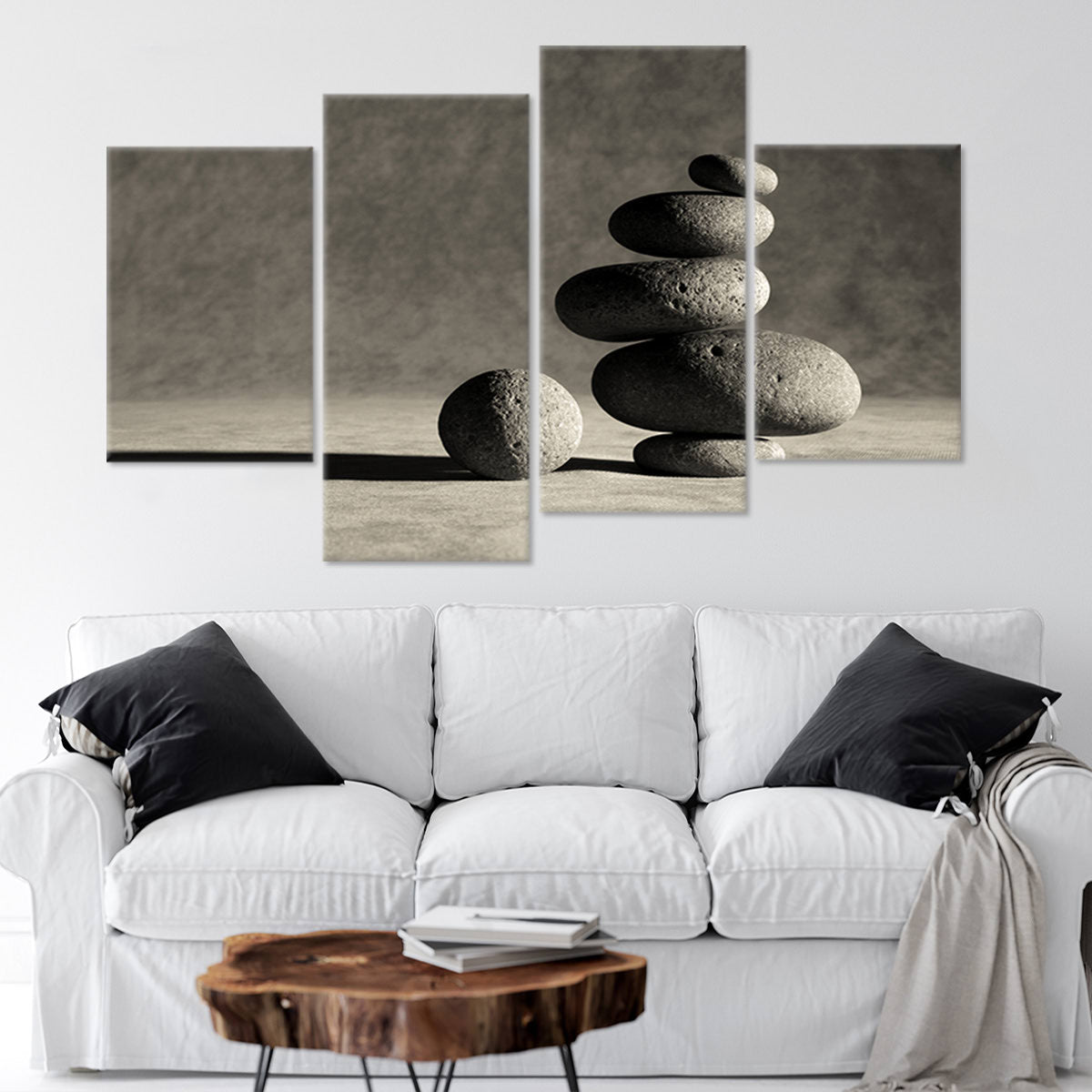 Balanced Stones Wall Art