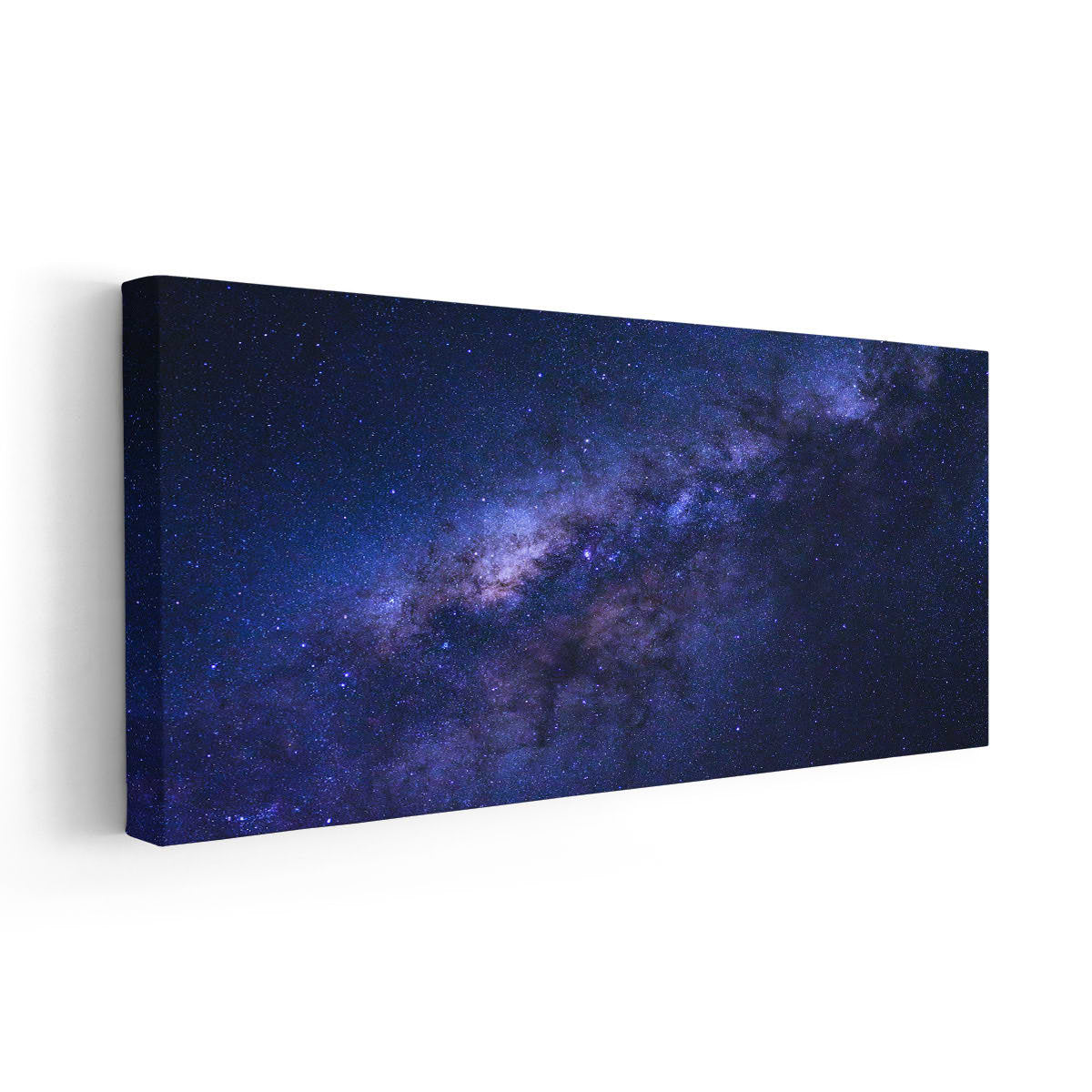 Starry Night Sky Galaxy Canvas Wall Art