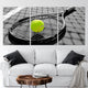 Tennis Racket Wall Art Canvas Print-Stunning Canvas Prints