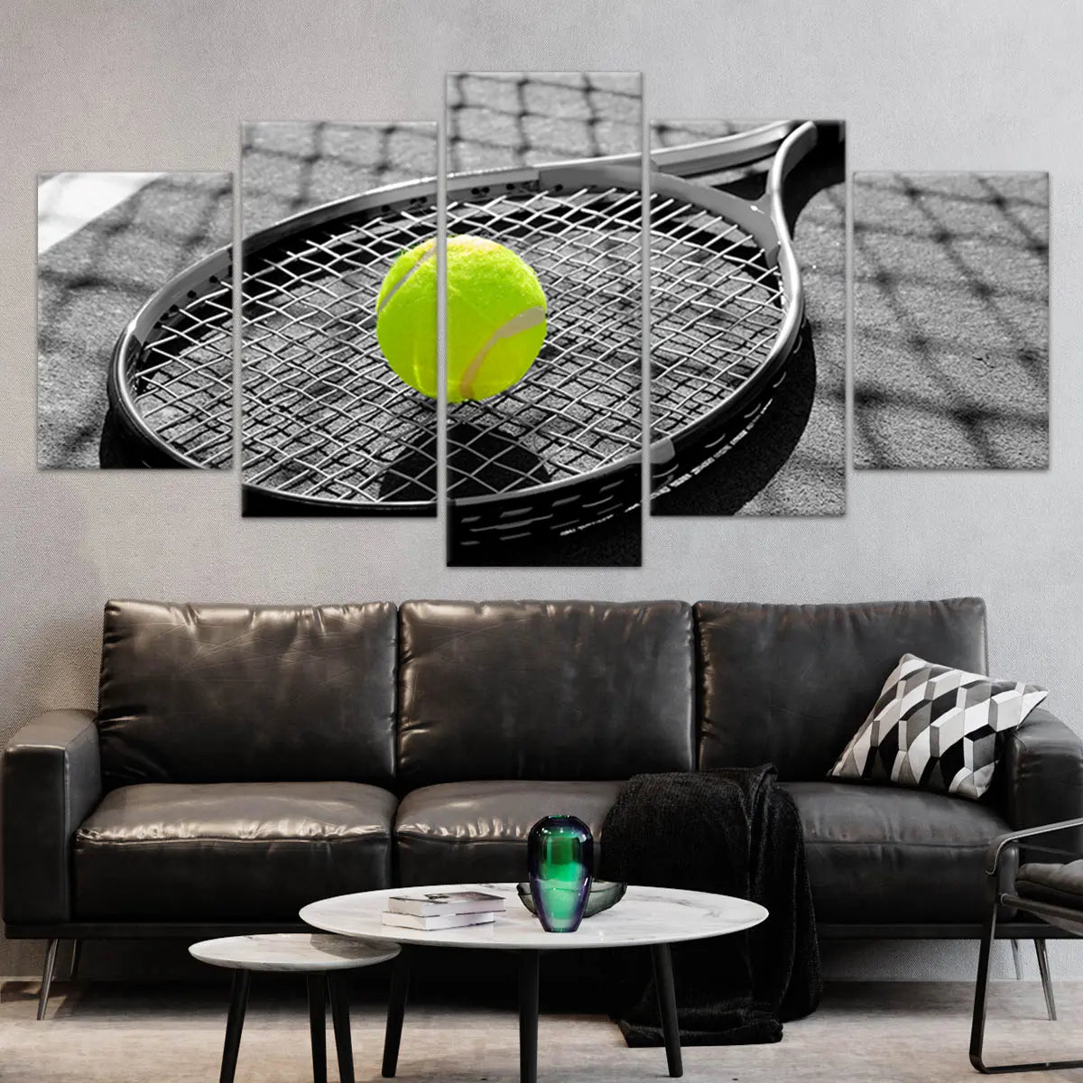Tennis Racket Wall Art Canvas Print-Stunning Canvas Prints