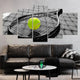 Tennis Racket Wall Art Canvas Print-Stunning Canvas Prints