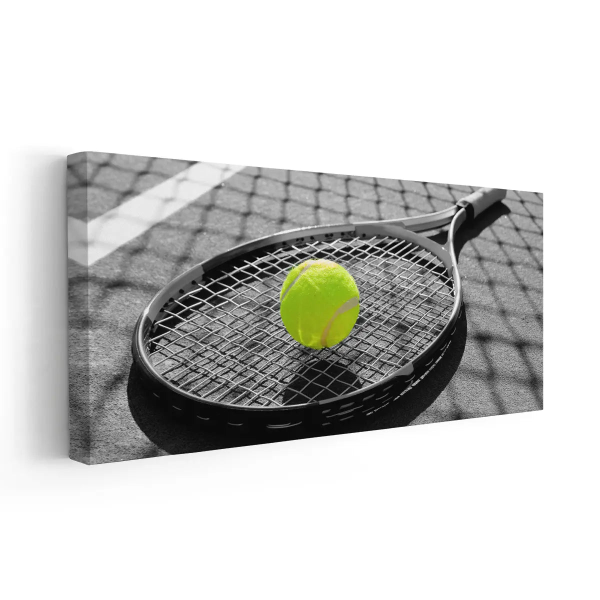 Tennis Racket Wall Art Canvas Print-Stunning Canvas Prints