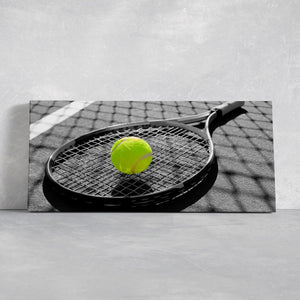 Tennis Racket Wall Art Canvas Print-Stunning Canvas Prints