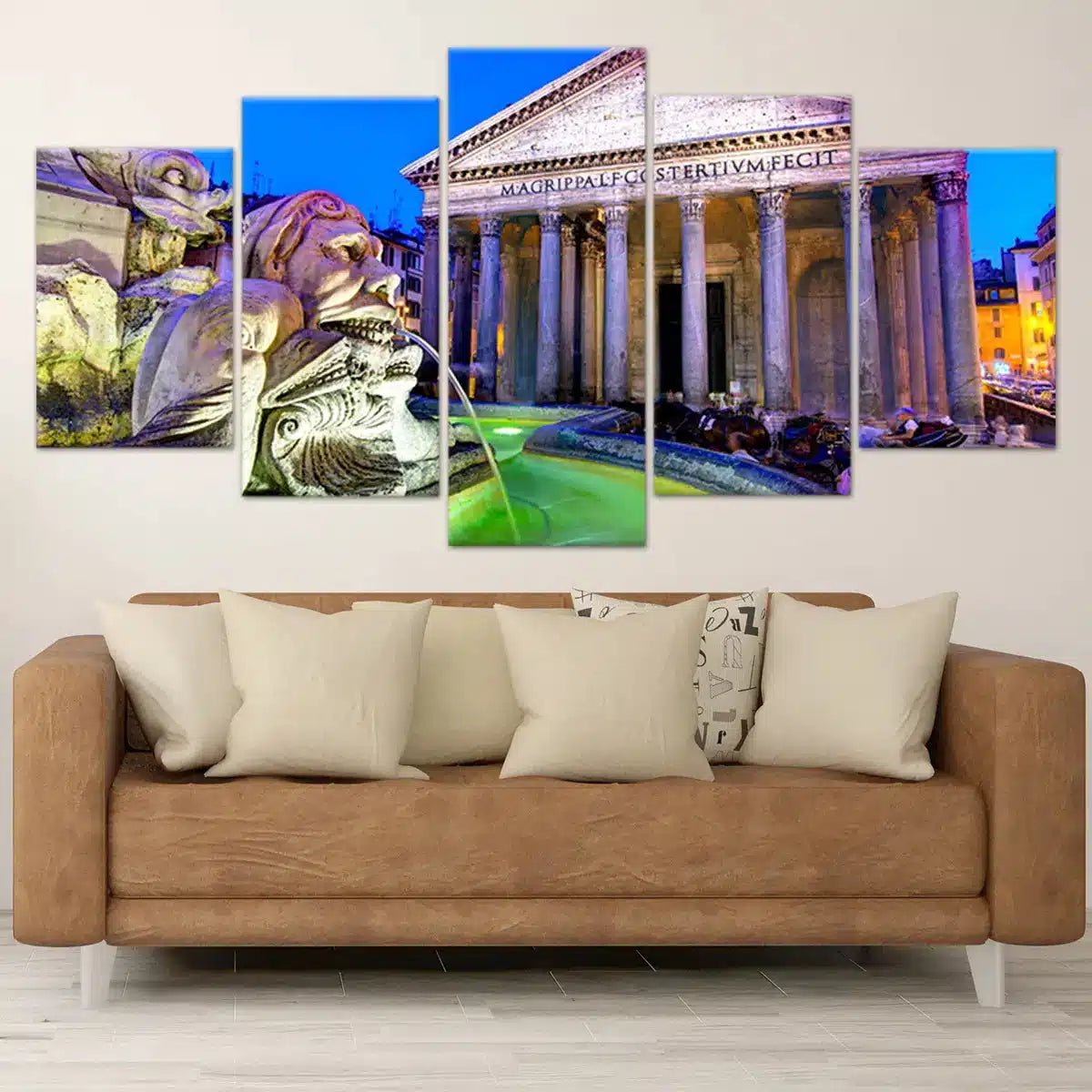 The Rome Pantheon Wall Art Canvas-Stunning Canvas Prints
