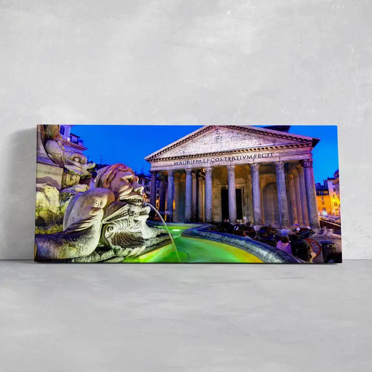 The Rome Pantheon Wall Art Canvas-Stunning Canvas Prints
