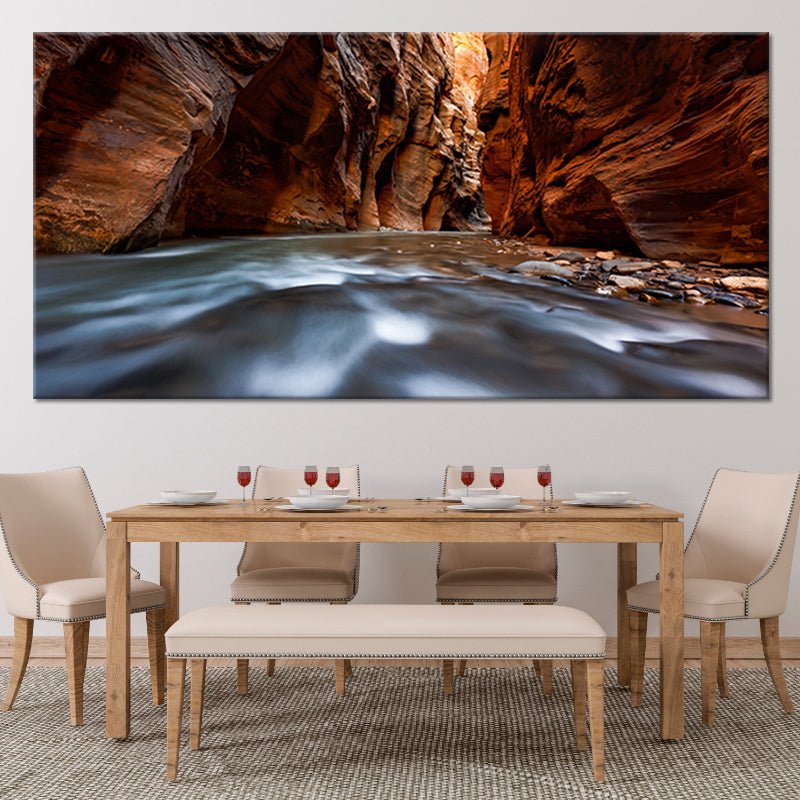 The narrows trail Multi Panel Canvas Wall Art 1 piece