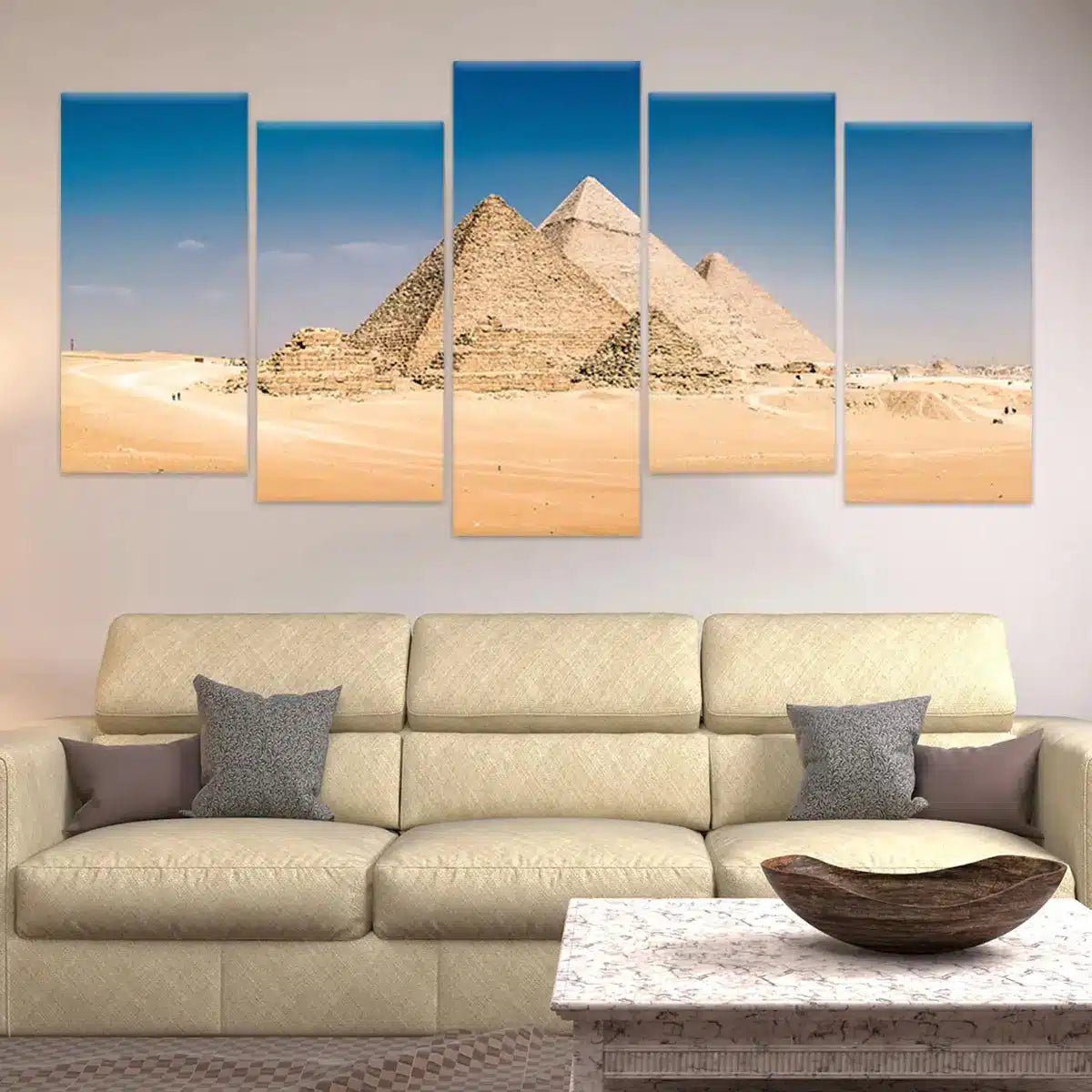 The Great Pyramids Of Giza Wall Art-Stunning Canvas Prints