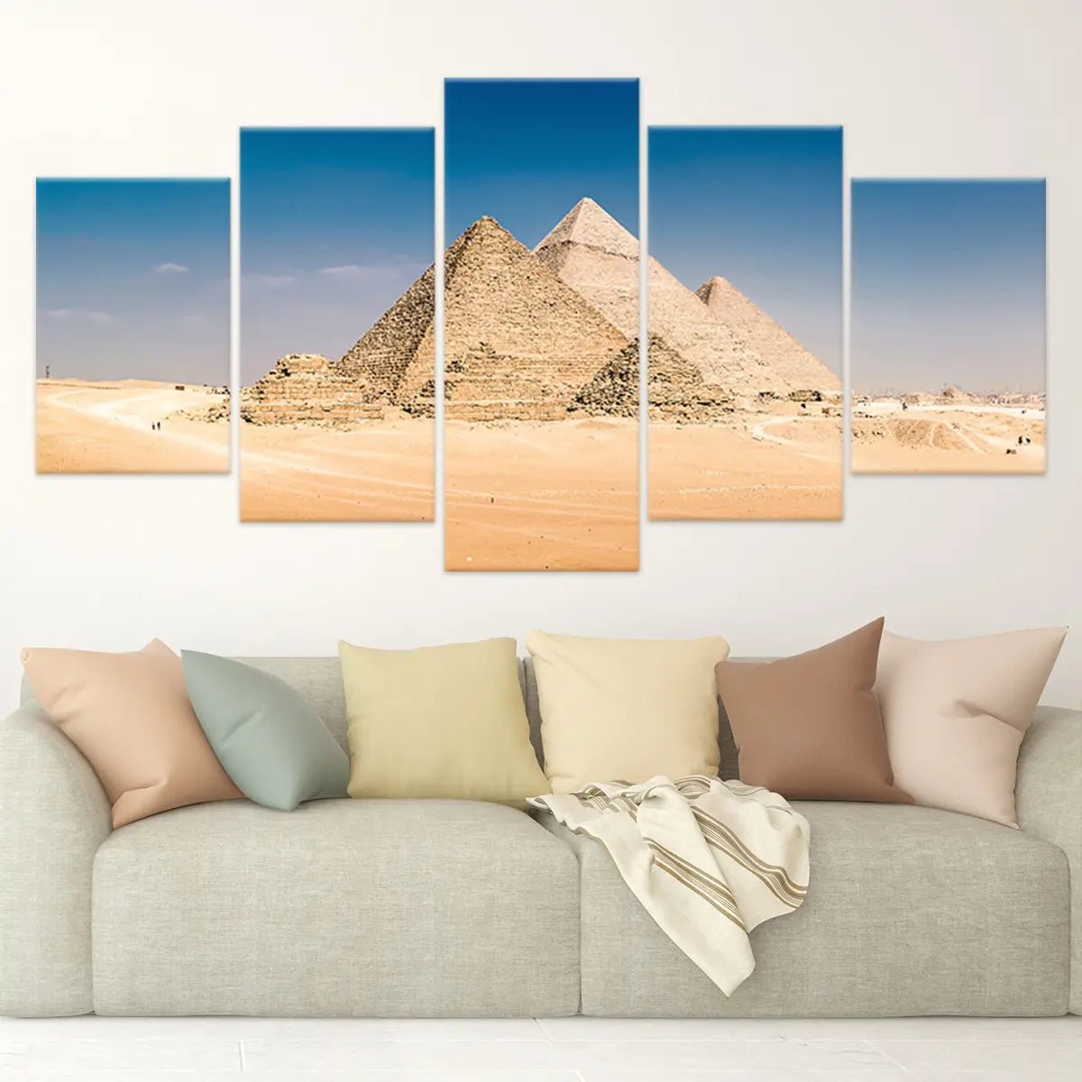 The Great Pyramids Of Giza Wall Art-Stunning Canvas Prints