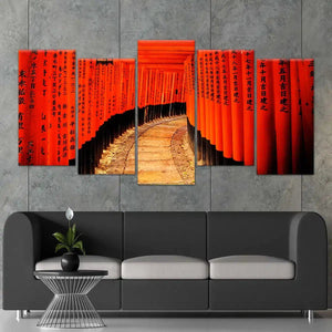 Torii Gates In Japan Wall Art-Stunning Canvas Prints